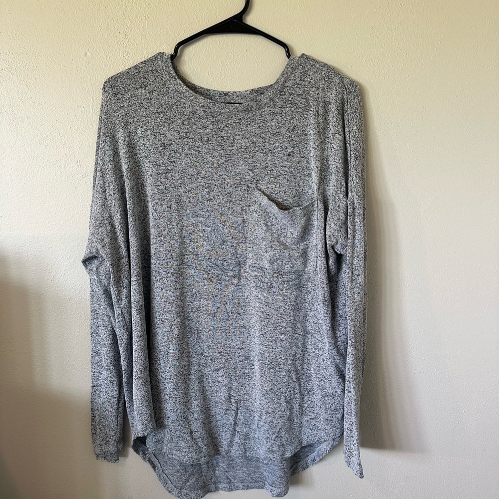 Long sleeved oversized shirt